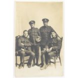 [ Victoria Cross ] A portrait postcard portraying Lieutenant Sergeant Tom Mayson. [Awarded the