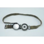 A post-War RAF wrist compass, stores reference 6B/2593