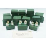 The Birds of Britain collectors' thimbles, boxed