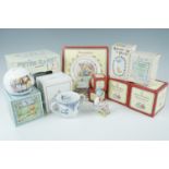 A group of boxed children's / nursery ceramics, including Royal Doulton Winnie-the-Pooh,