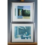 After Edward Hopper (American, 1882 - 1967) "Cape Cod Morning", "Automat", "Soir Bleu", "