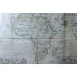 An early 18th Century Map of Africa dedicated to "The Right Honourable Charles Earl of Peterborrow