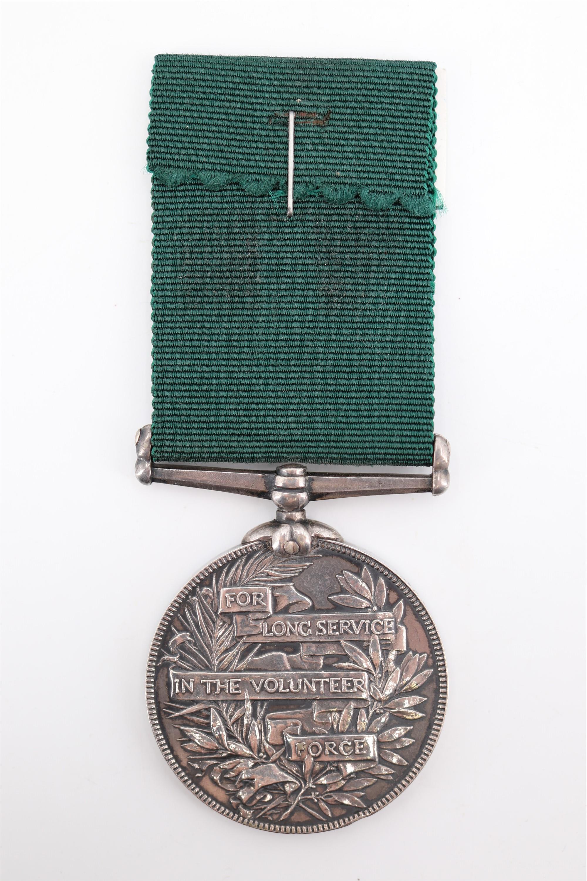 A Volunteer Long Service Medal to Sergt J P Douglas, 1st Volunteer Battalion Border Regiment - Image 2 of 6