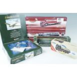 A group of boxed Corgi diecast vehicles, comprising two "Hauliers of Renown" (CC15301 and