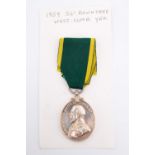 A Territorial Efficiency Medal to 1959 Sjt T J Roantree, Westmorland and Cumberland Yeomanry