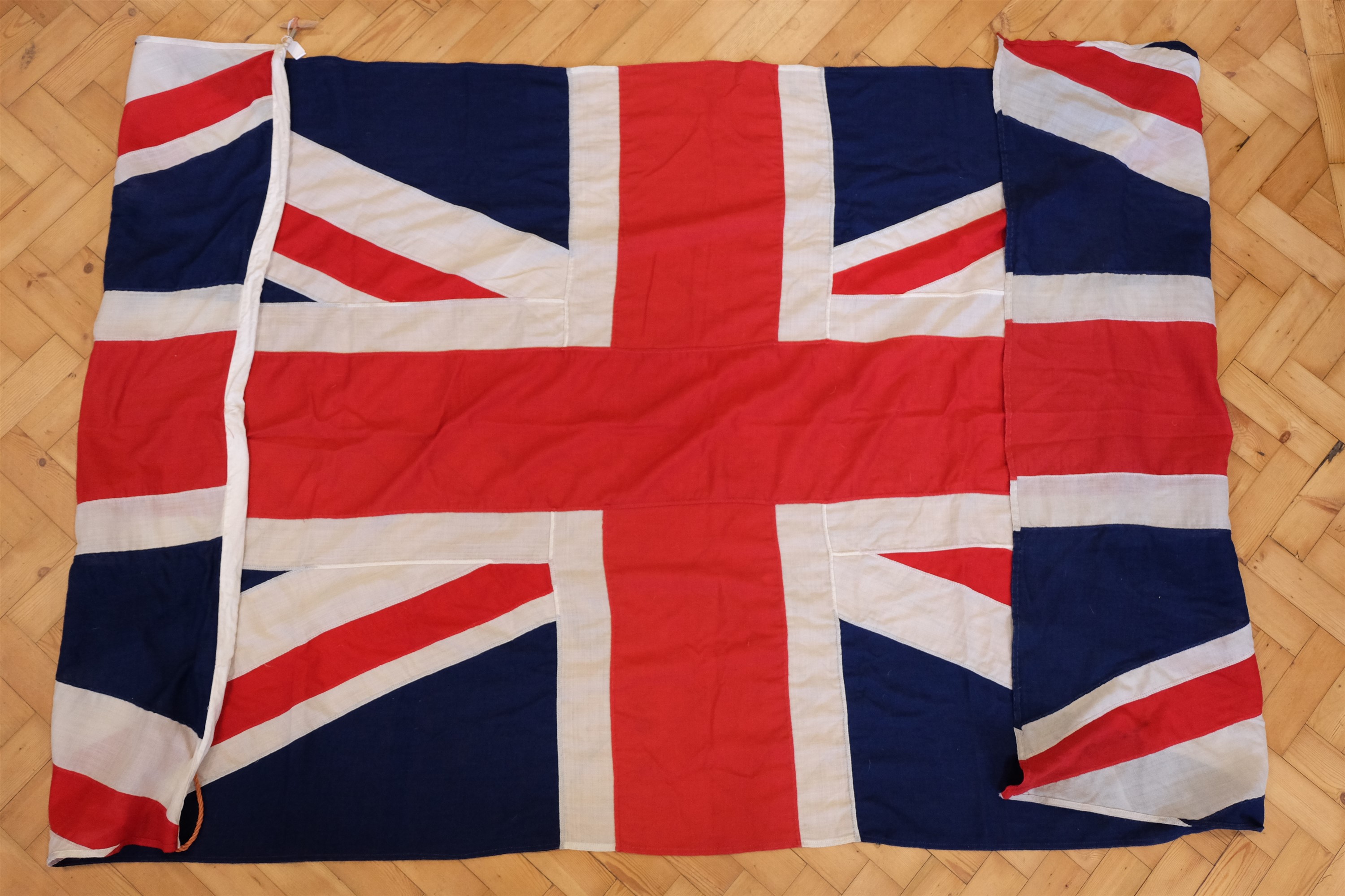 A vintage Union Jack flag, 270 x 140 cm - Image 2 of 2