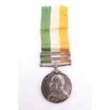 A King's South Africa medal to 504 Staff Armourer Serjeant W King, Ordnance Corps