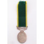 A Territorial Efficiency Medal to 3599847 Pte W Allan, Border Regiment