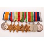 A Great War and Second World War Royal Navy Long Service and Good Conduct medal group to M18764 A