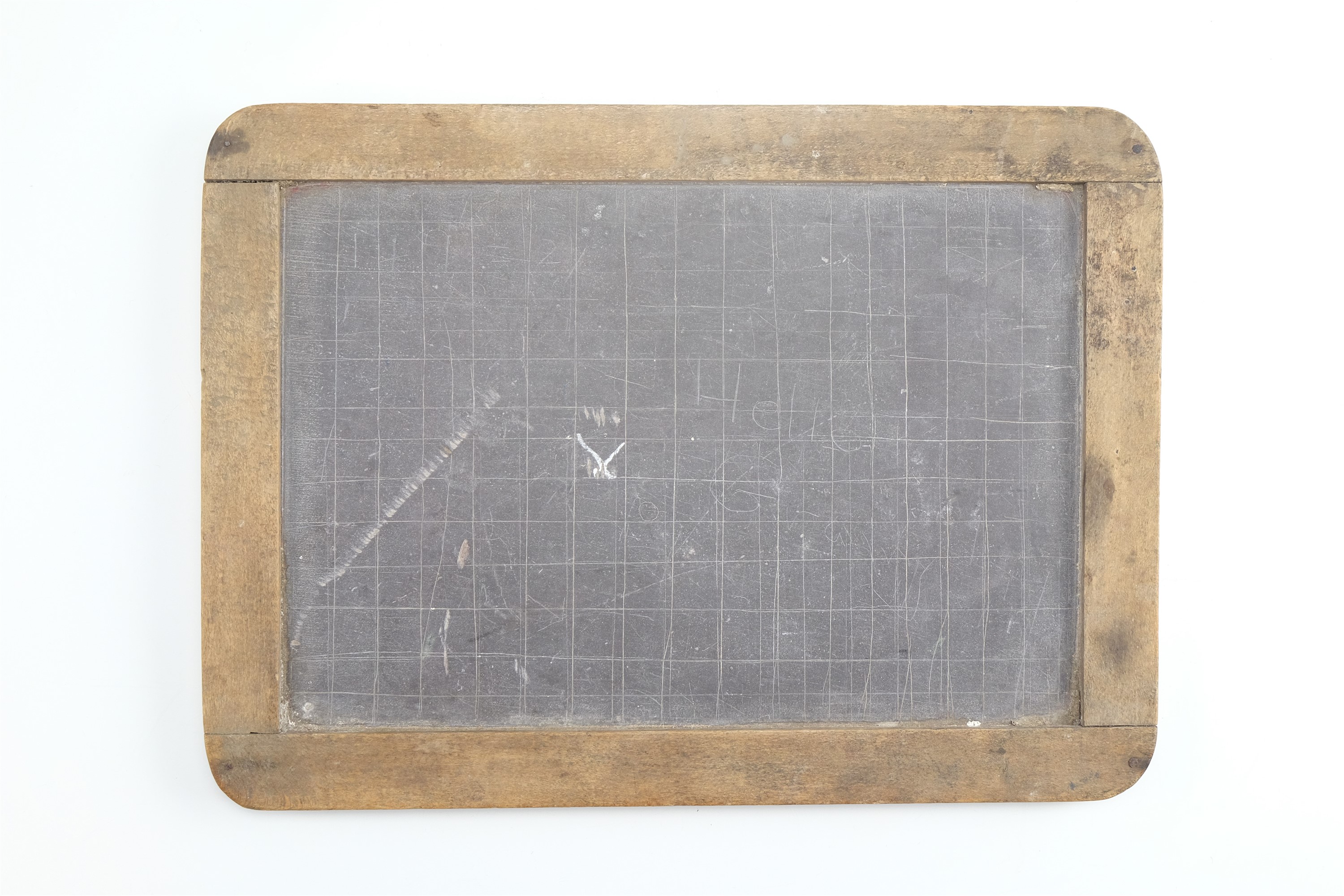 A late 19th / early 20th Century school student's slate board, 30 x 22 cm - Image 2 of 2
