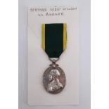A Territorial Efficiency Medal to 3589988 Sergt J Wilson, 4th Battalion Border Regiment