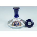 Pusser's British Navy Rum in a Wade decanter with stopper