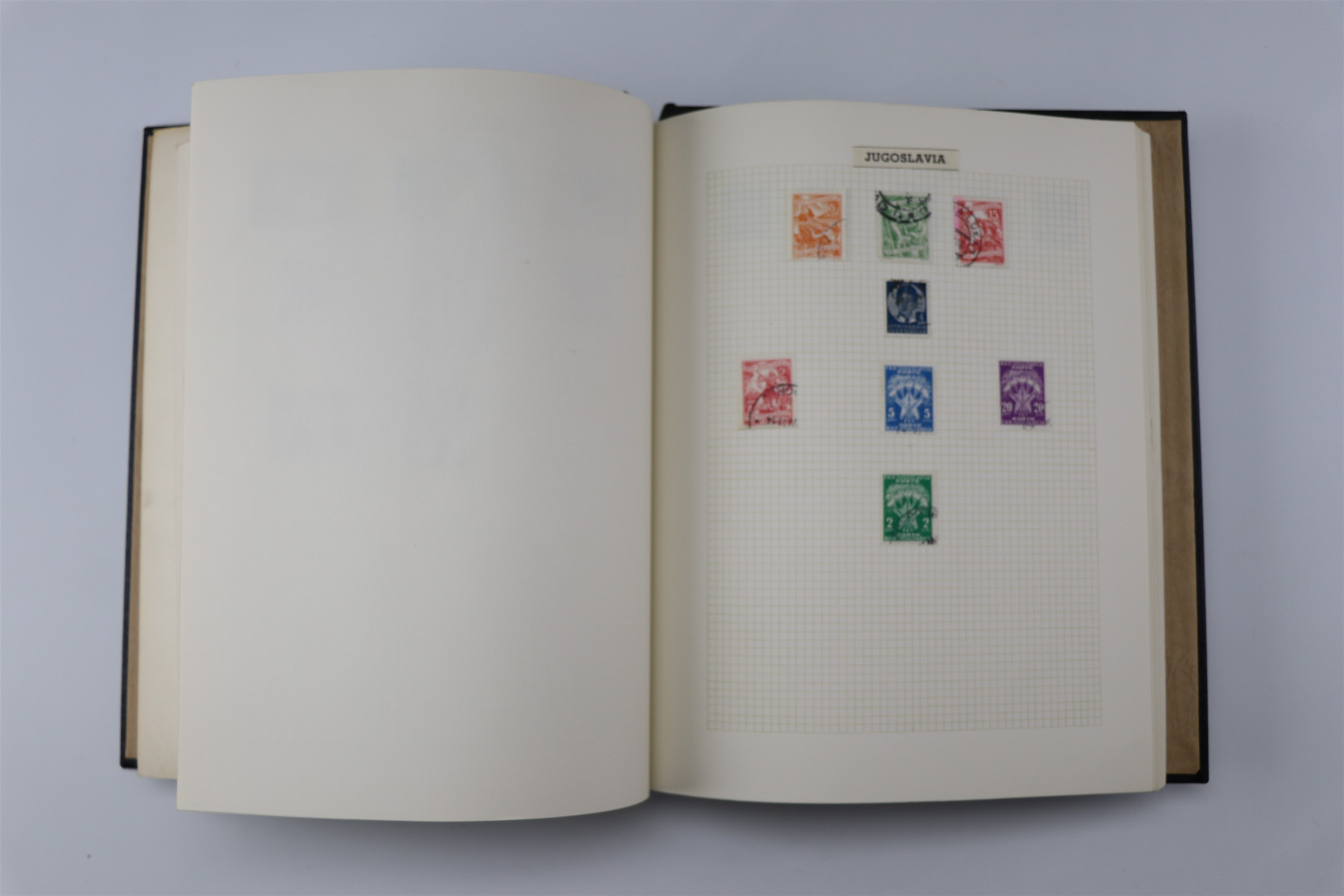 The Merton Stamp Album containing a quantity of GB and world stamps, together with another similar - Image 3 of 8