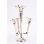 An Belle Epoque small silver epergne, 18 cm, 85 cm