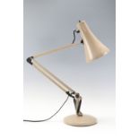 An Anglepoise Model 9 desk lamp in fawn