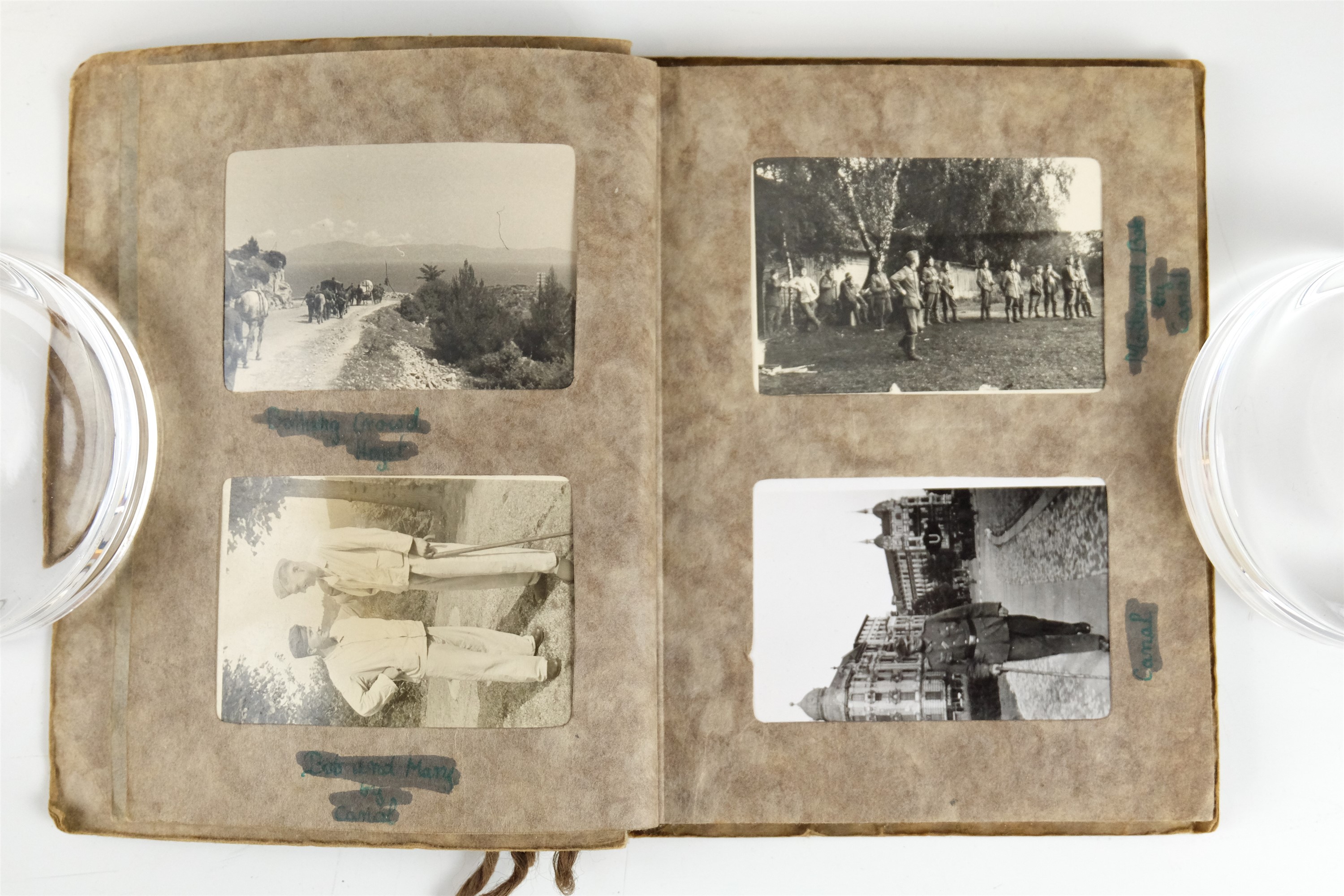 Two vintage albums of German Third Reich army soldiers' personal photographs - Image 3 of 8