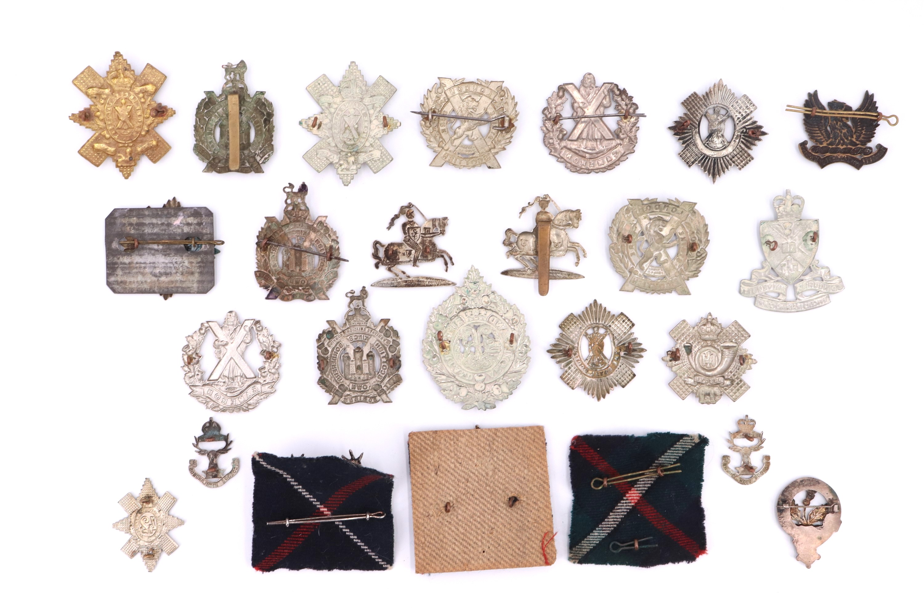 A collection of Scottish cap and other badges - Image 2 of 2