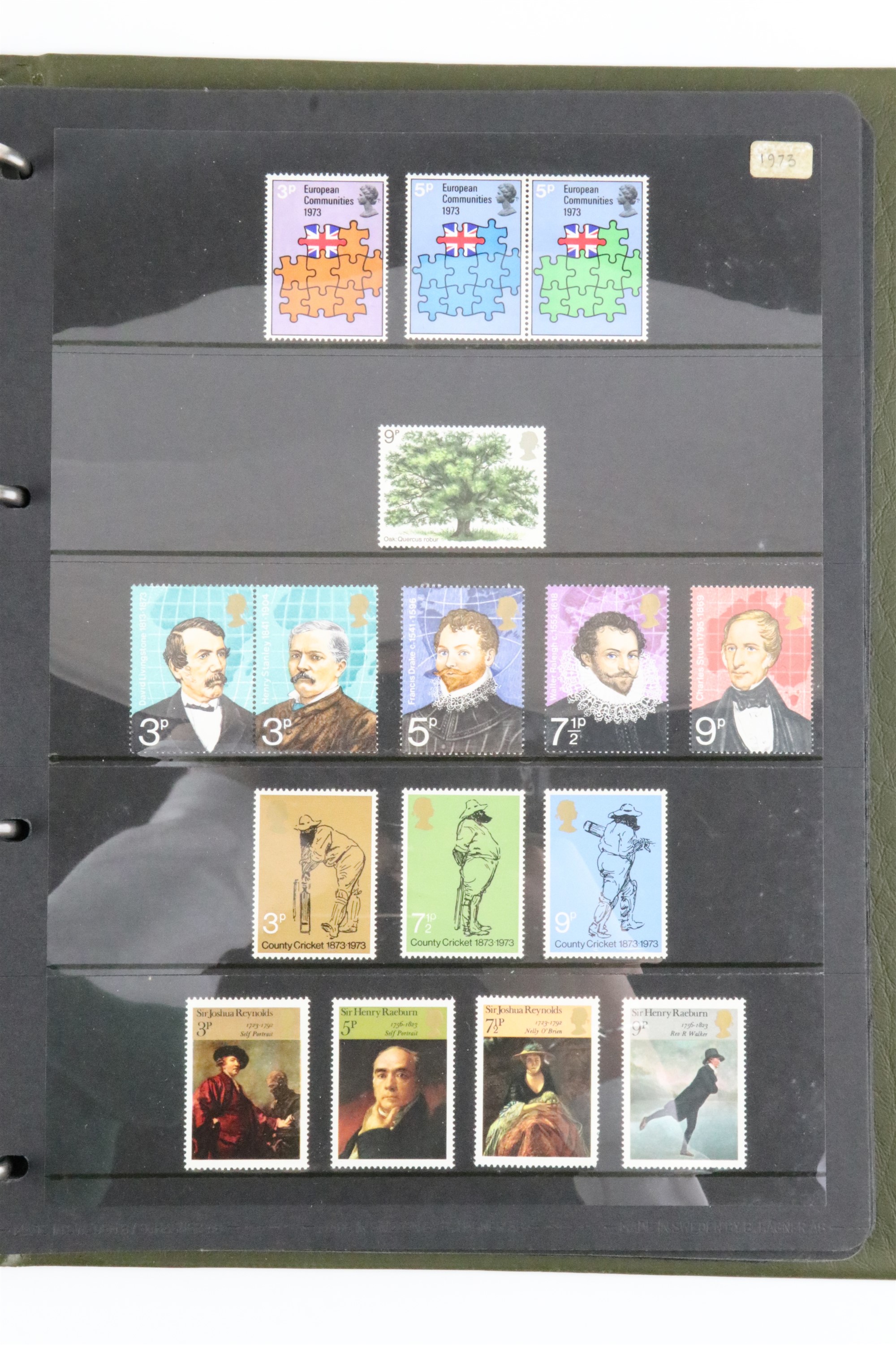 An album containing a collection of unfranked GB commemorative stamps - Image 3 of 30