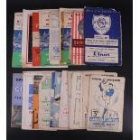 A small quantity of 1949 - 1950s football programmes