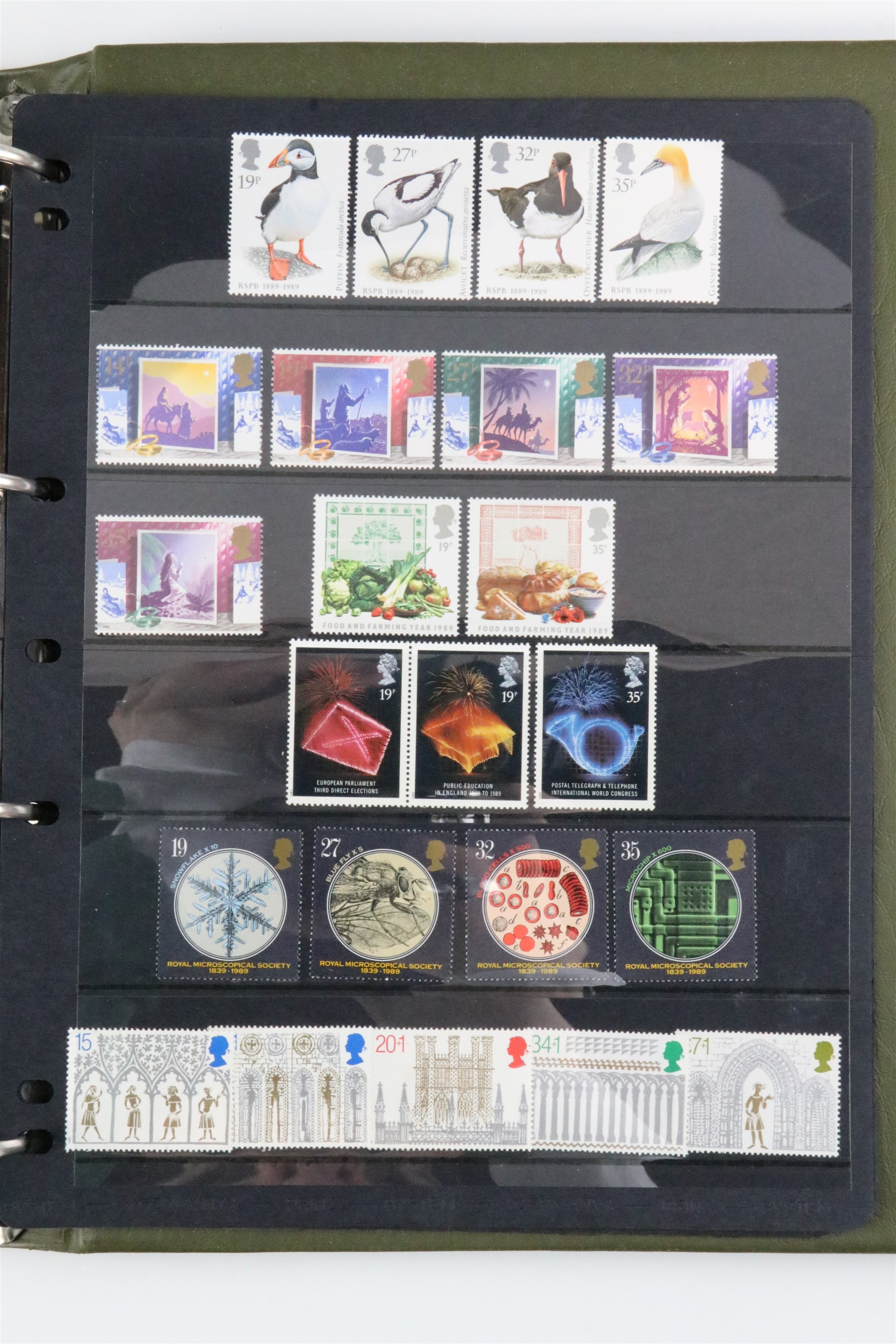An album containing a collection of unfranked GB commemorative stamps - Image 28 of 30