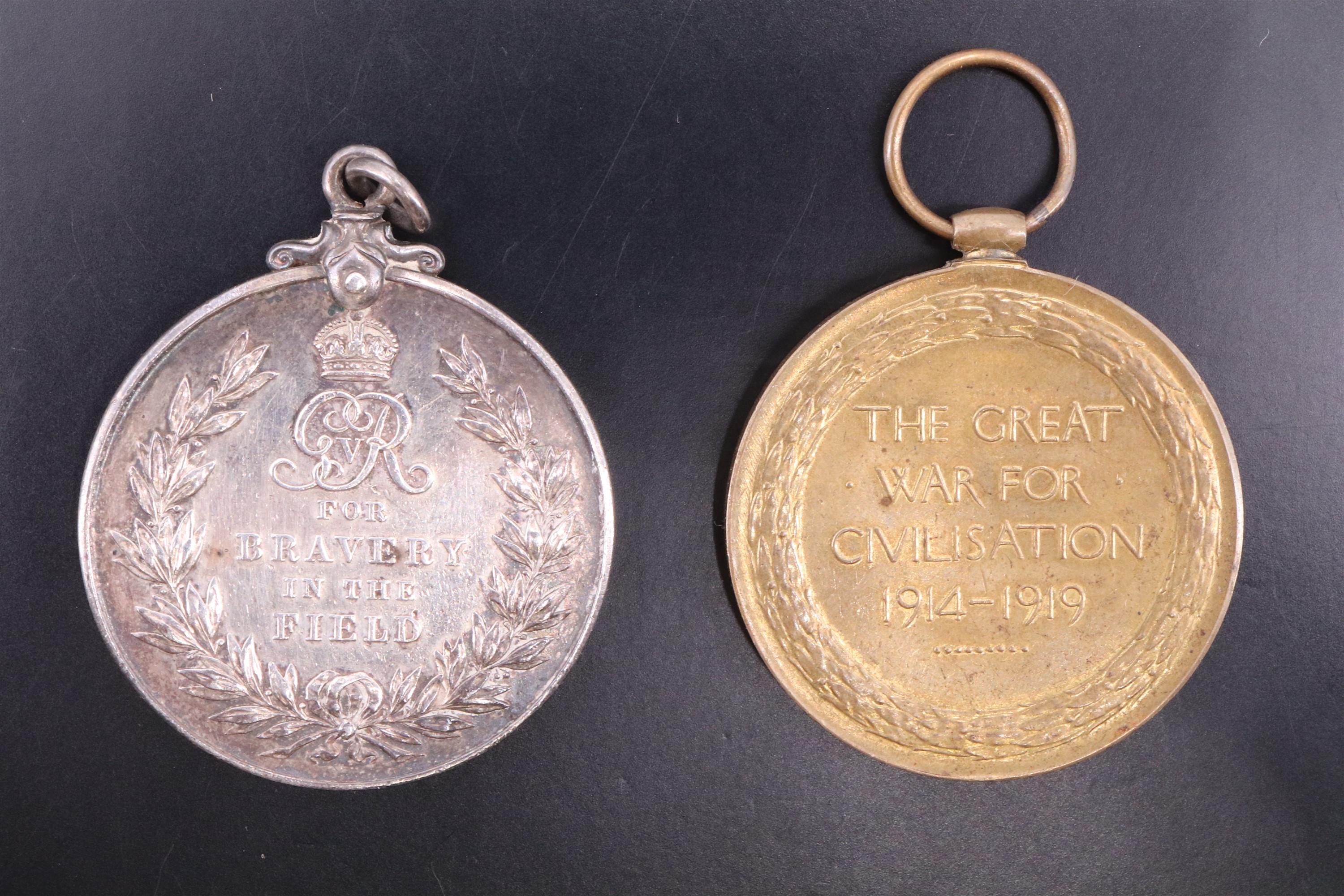 A Military Medal and Victory Medal, to 17344 Pte J T Moffatt, Border Regiment [Victory Medal] and - Image 2 of 6