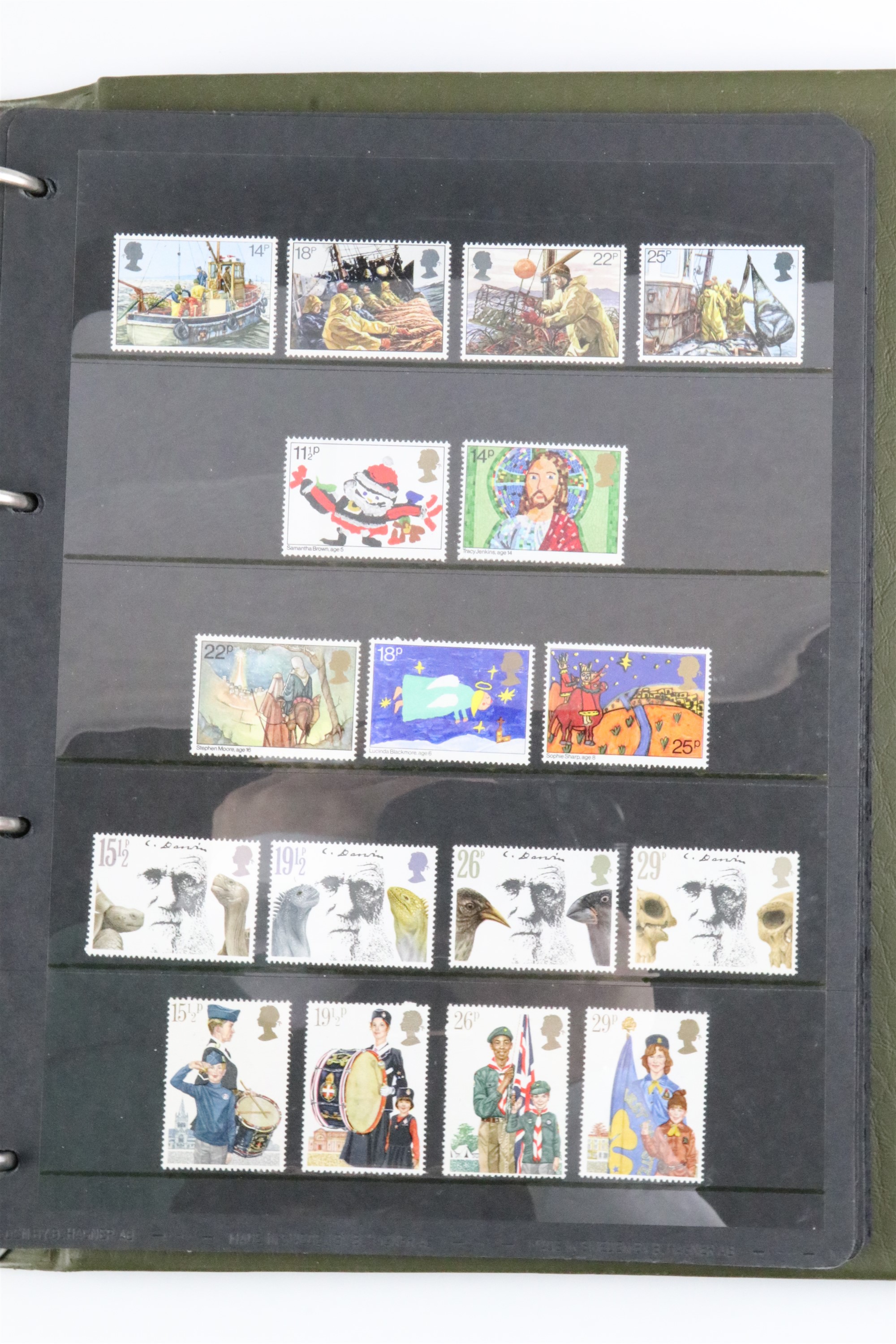 An album containing a collection of unfranked GB commemorative stamps - Image 16 of 30