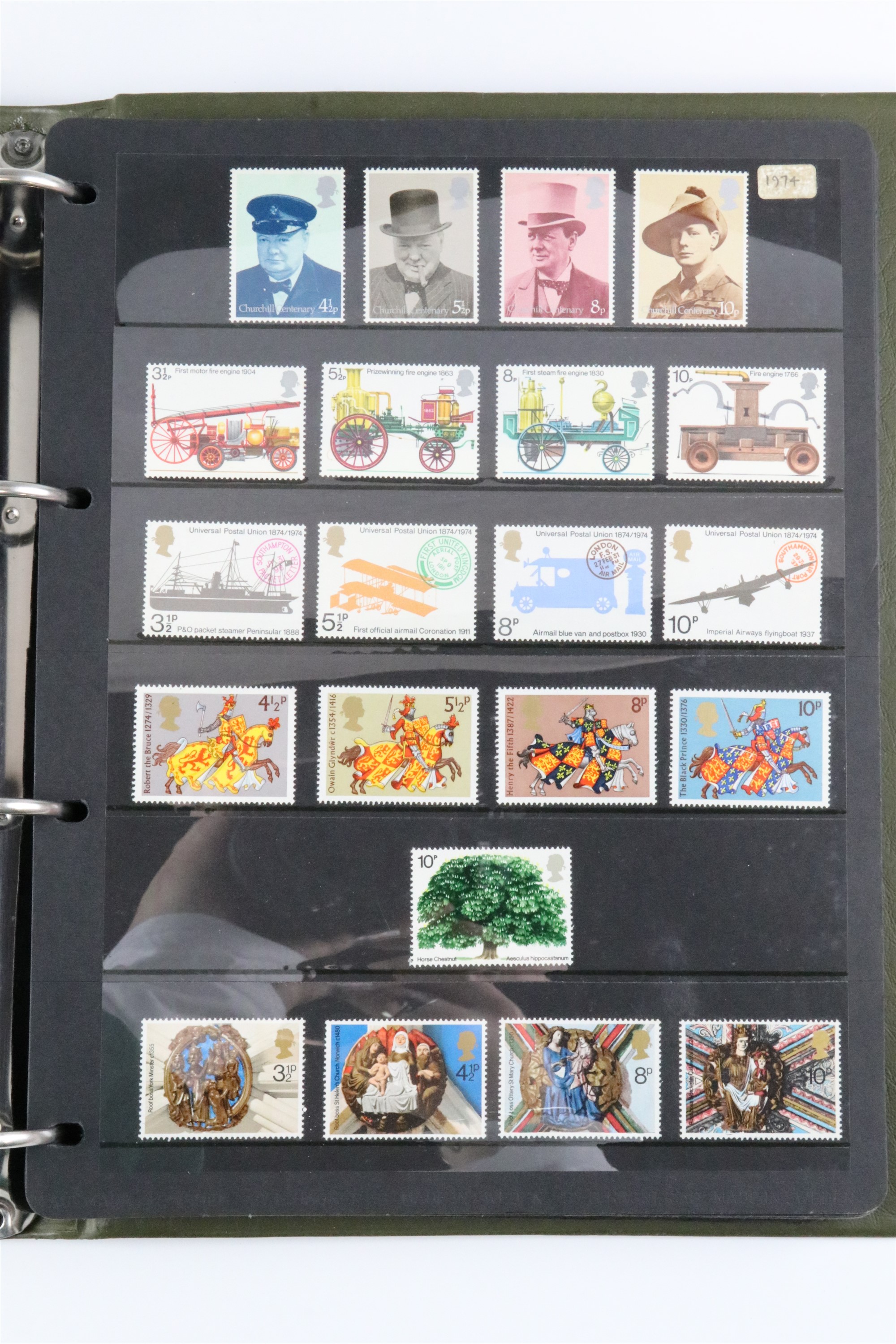 An album containing a collection of unfranked GB commemorative stamps - Image 5 of 30