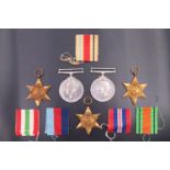 A Second World War campaign medal group including Italy and Africa Stars, (5)