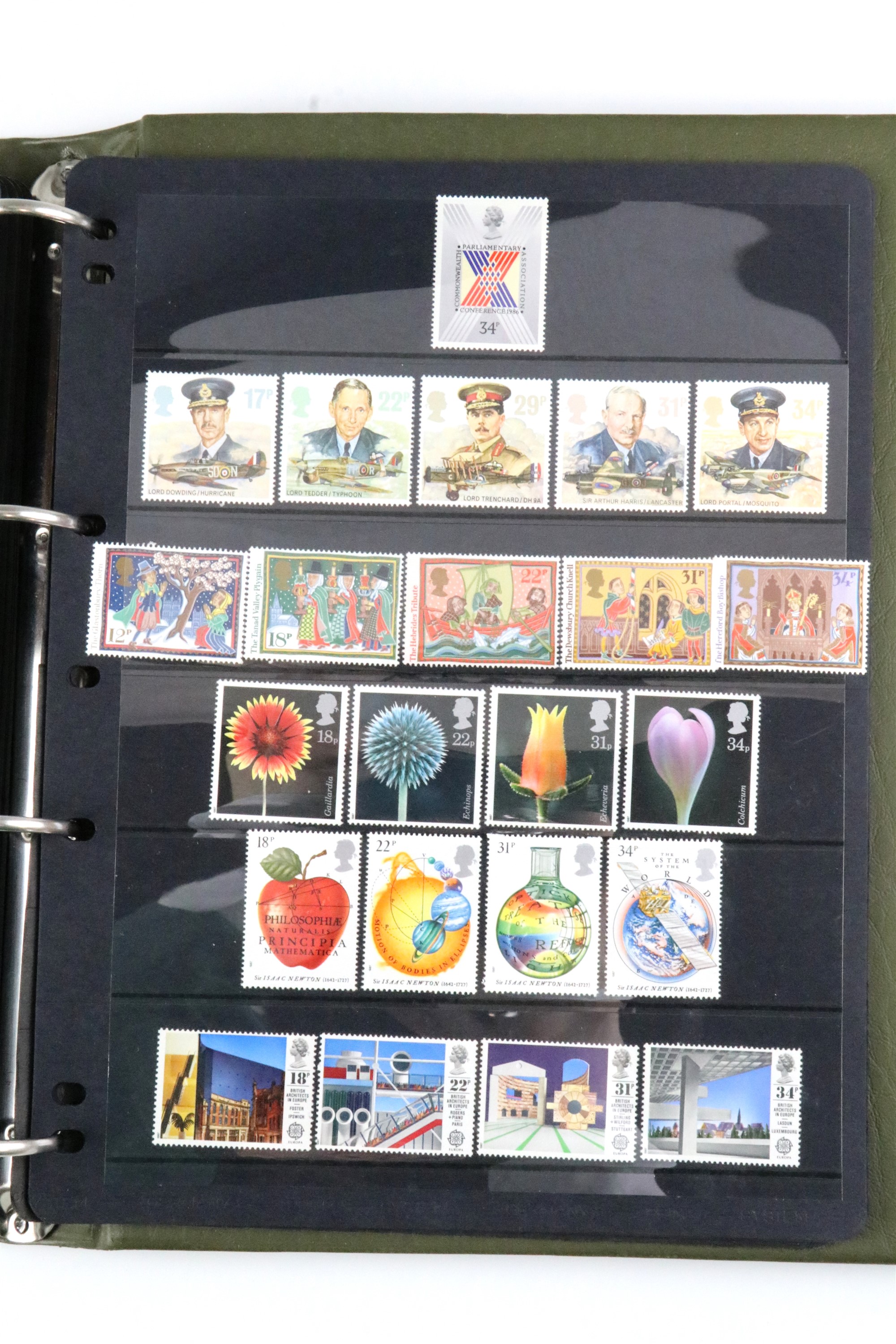 An album containing a collection of unfranked GB commemorative stamps - Image 25 of 30