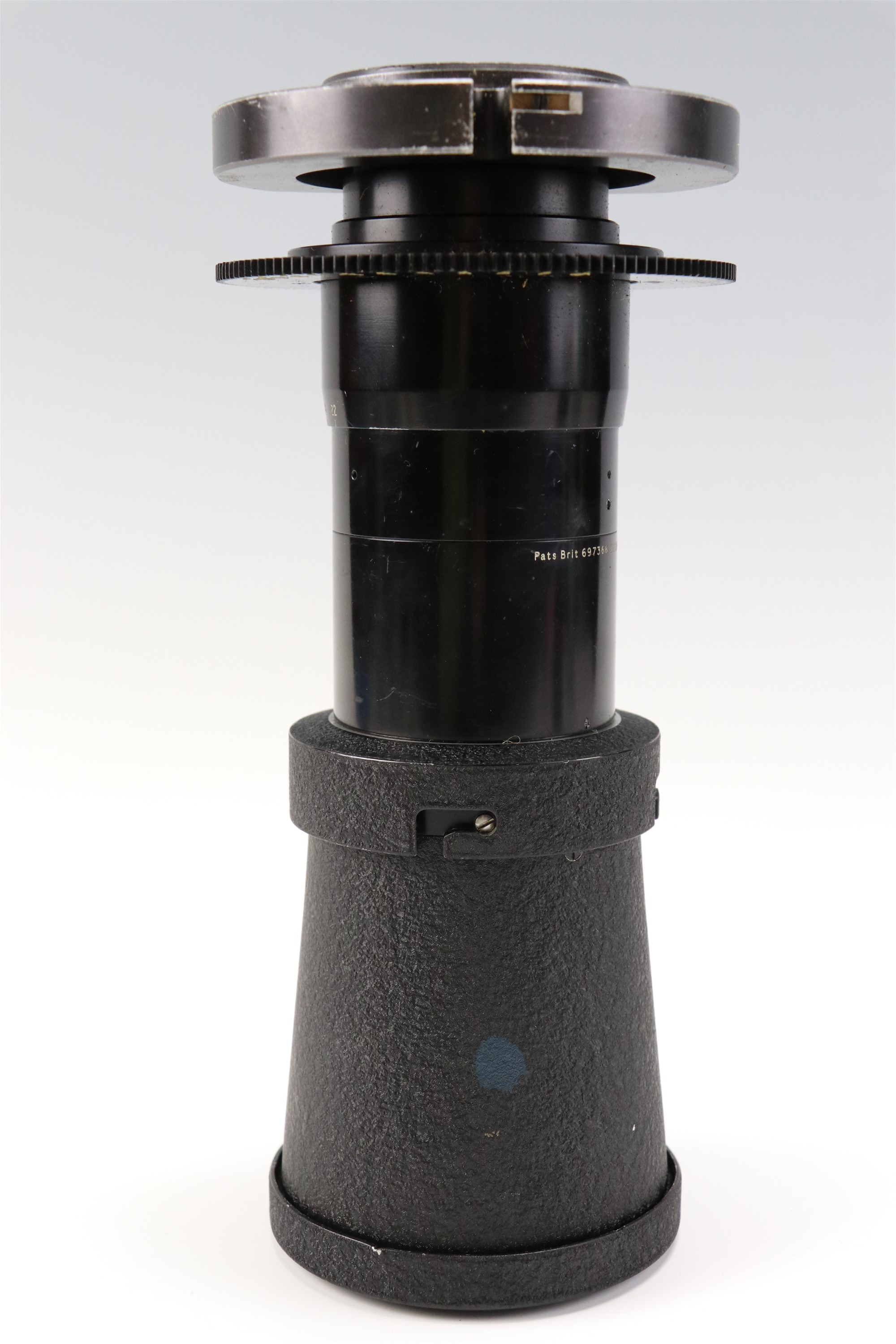 A cased set of Taylor and Hobson camera lenses, comprising an Ortal 2 inch 50 mm f/2 T2.3 TV Lens, - Image 6 of 39