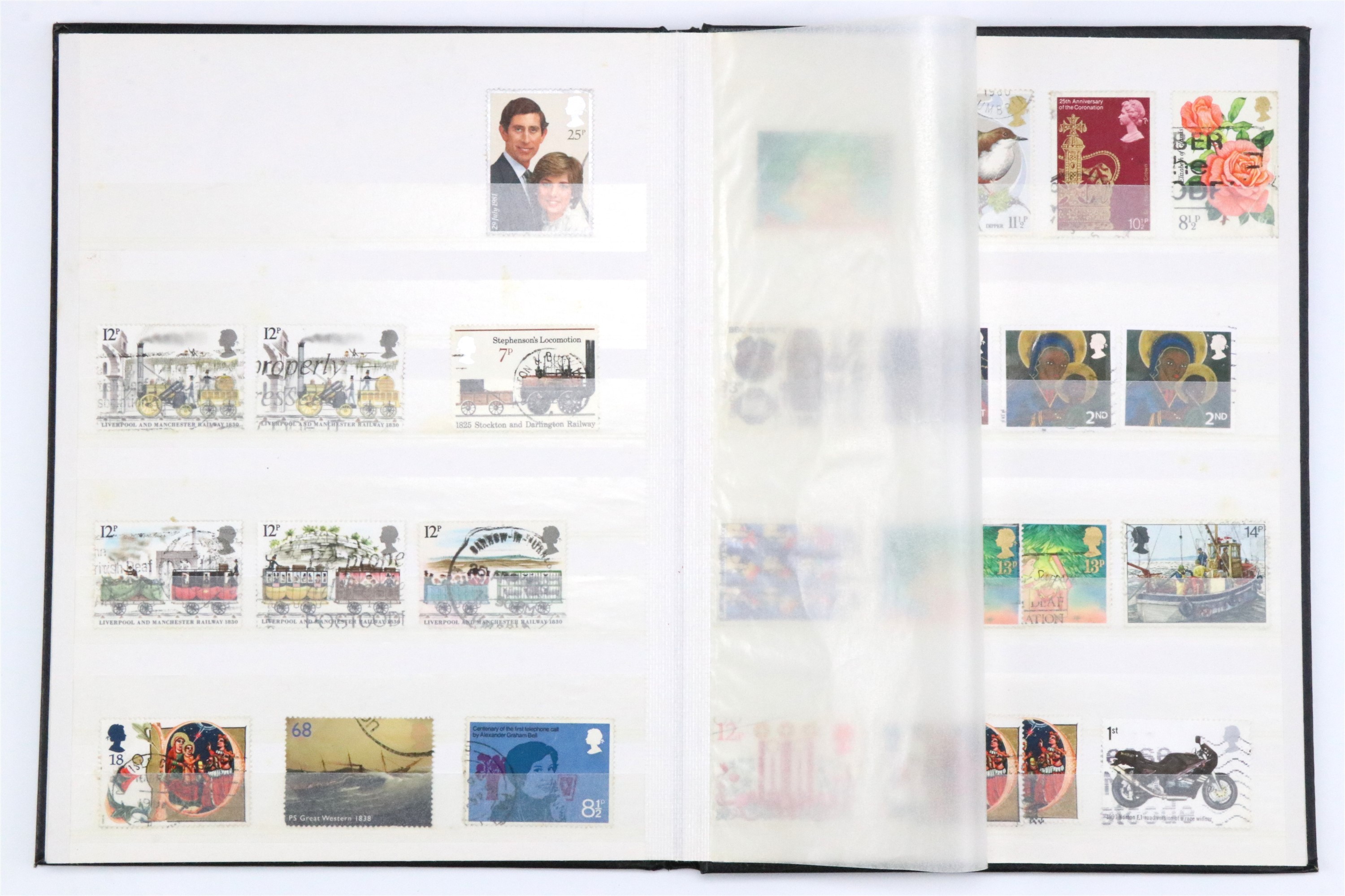 Five albums containing largely GB commemorative stamps and a small quantity of definitive stamps - Image 12 of 18