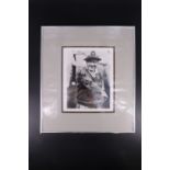 [ Autographs ] A signed photograph of Bob Hope, framed, 40.5 x 35 cm overall
