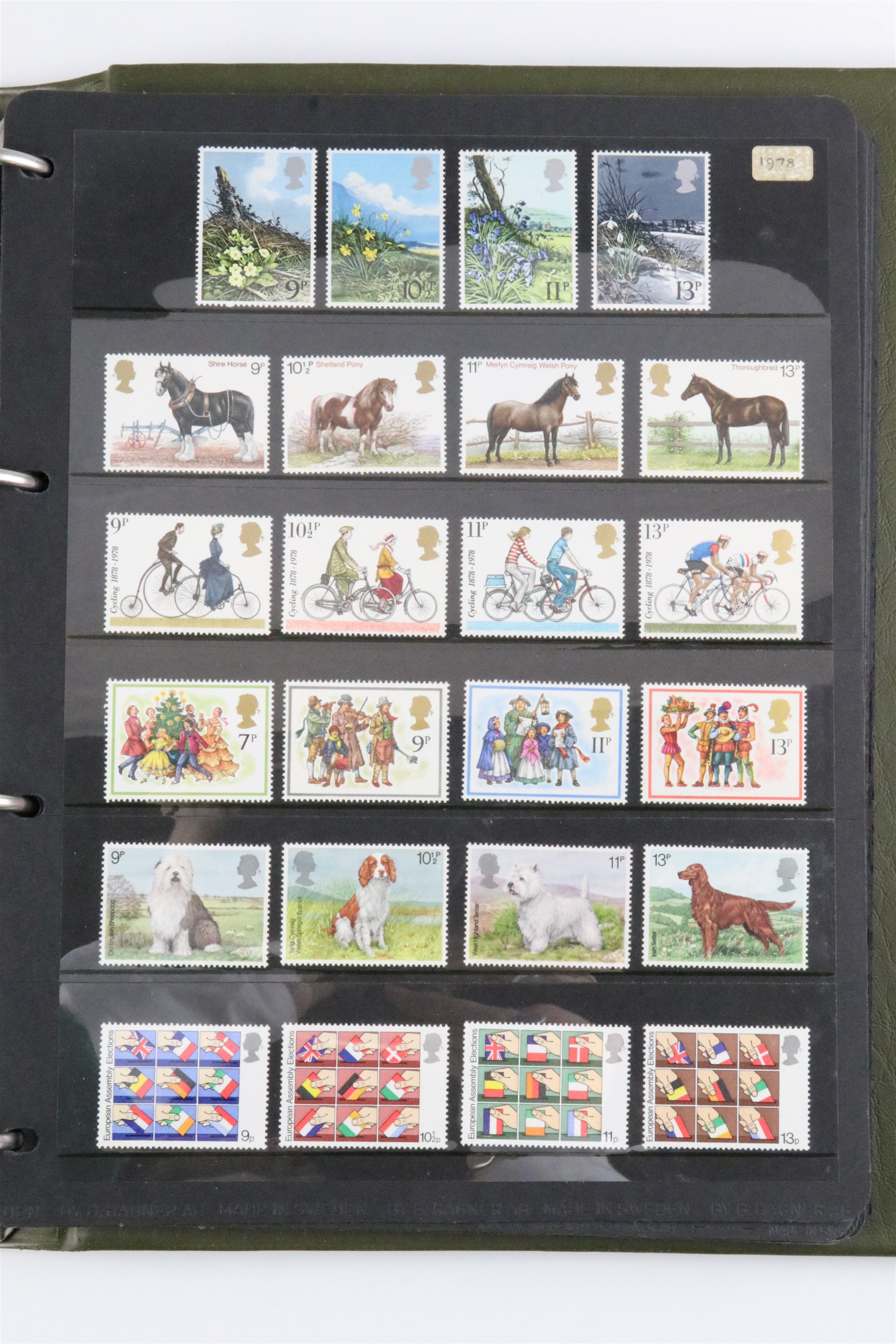 An album containing a collection of unfranked GB commemorative stamps - Image 11 of 30