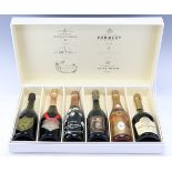 A Relais & Chateaux cased collection of vintage Champagne, comprising Moet et Chandon "Cuvee Dom