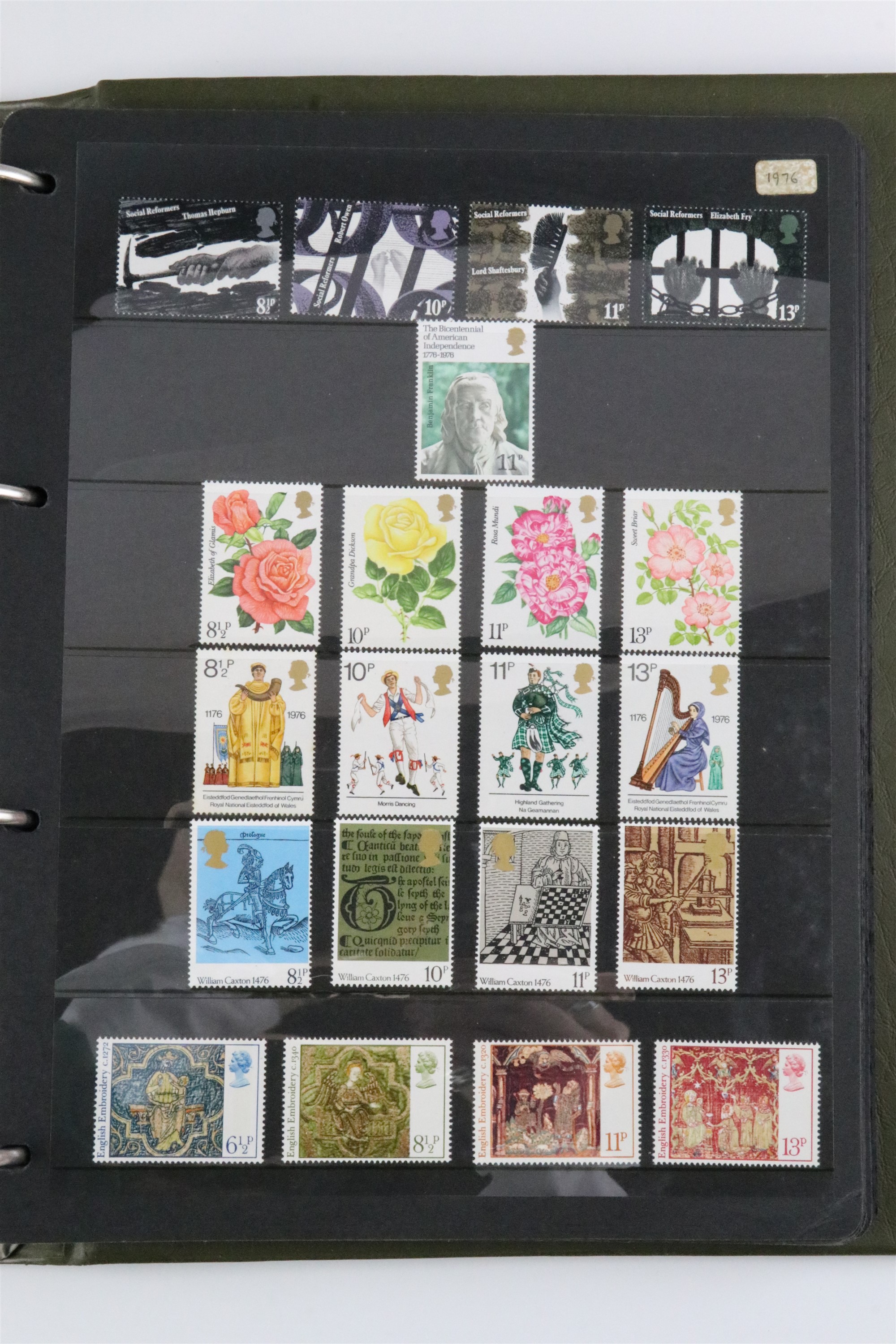 An album containing a collection of unfranked GB commemorative stamps - Image 8 of 30