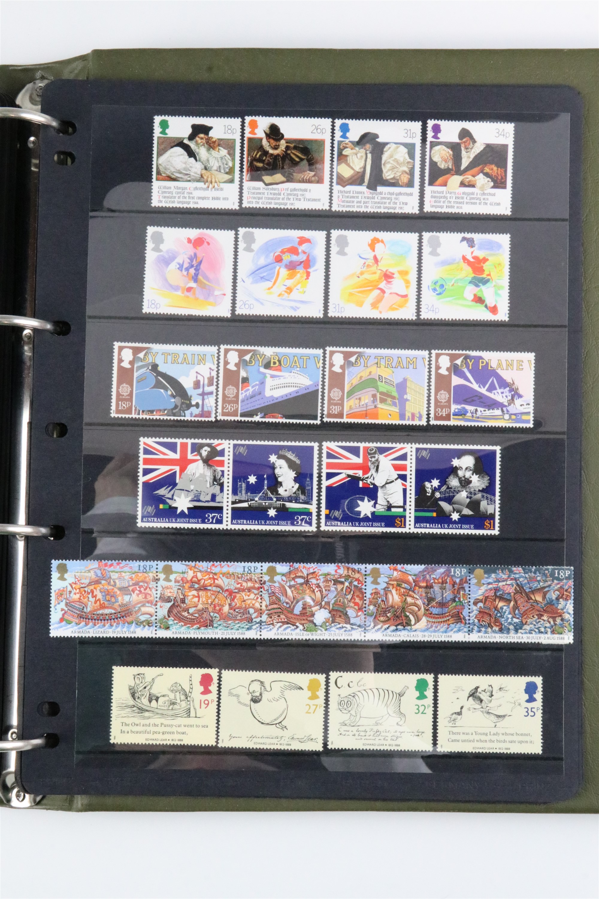 An album containing a collection of unfranked GB commemorative stamps - Image 27 of 30