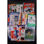 A quantity of 1960s football programmes including European Cup, May 18th at Hampton Park, etc