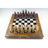 A contemporary Chinese chess set, King 12.5 cm