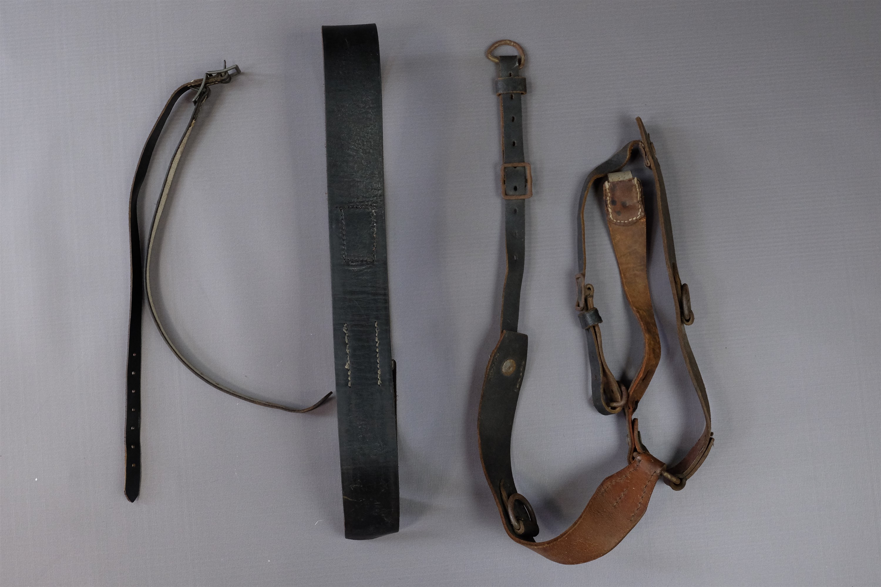 A set of German Third Reich pattern Y-straps, together with a quantity of reproduction equipment - Image 2 of 6