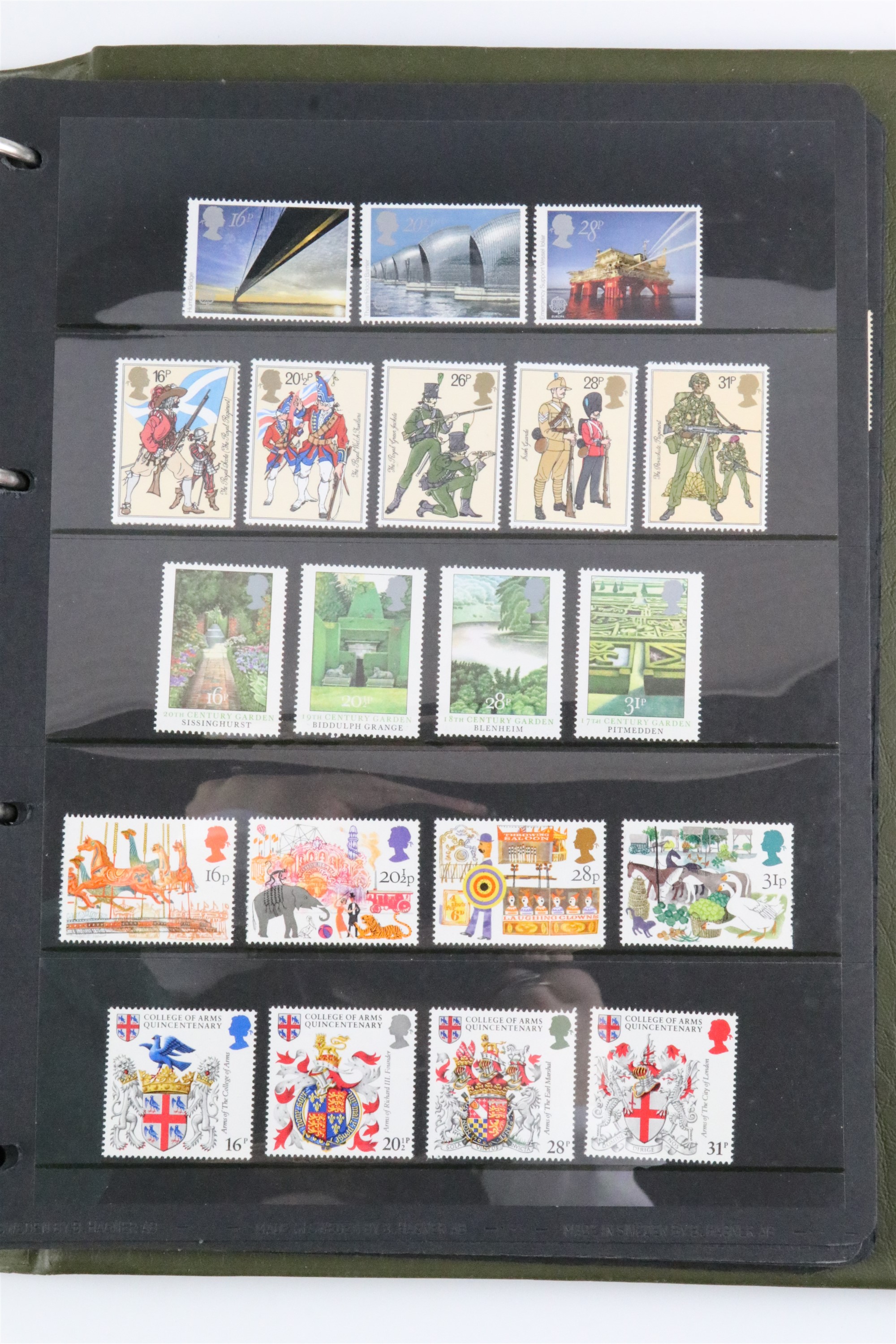 An album containing a collection of unfranked GB commemorative stamps - Image 19 of 30