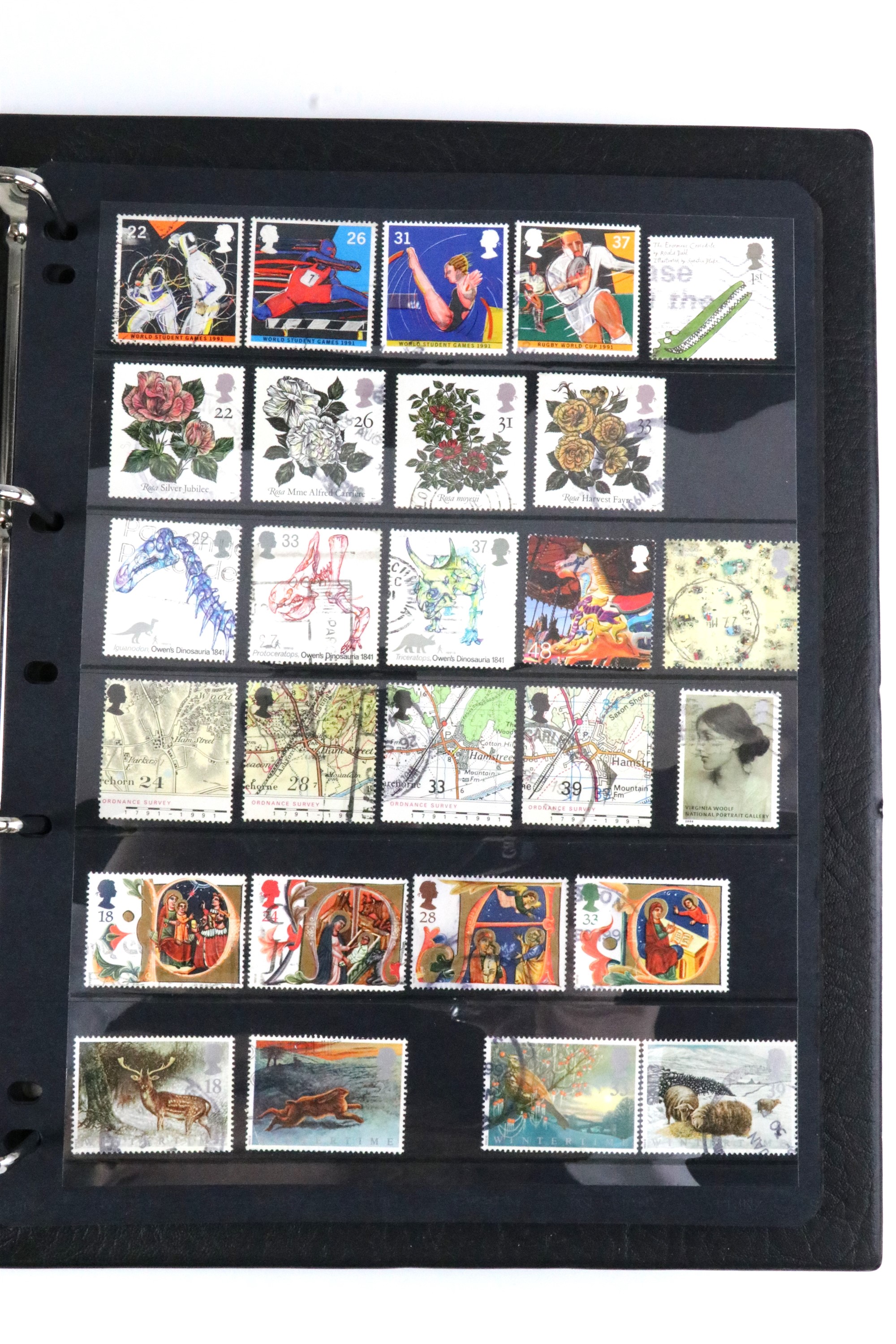 Five albums containing largely GB commemorative stamps and a small quantity of definitive stamps - Image 6 of 18