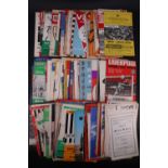 A quantity of 1960s football programmes