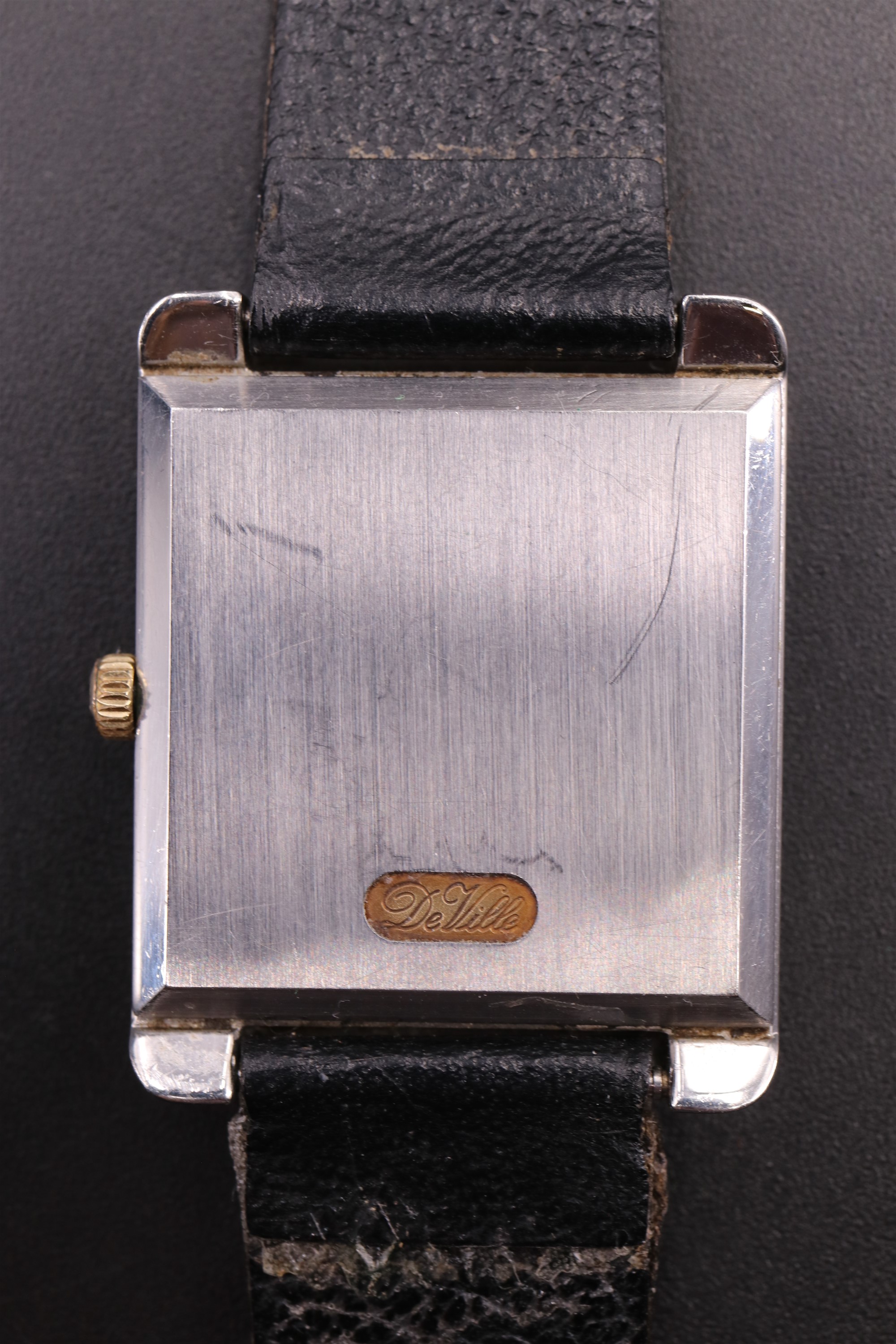 A 1970s Omega DeVille dress wristwatch, having a calibre 625 manual-wind movement and rectangular - Image 2 of 3