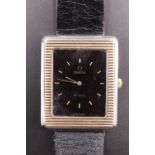 A 1970s Omega DeVille dress wristwatch, having a calibre 625 manual-wind movement and rectangular