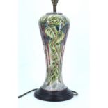 A Cobridge Stoneware table lamp, 42 cm to socket