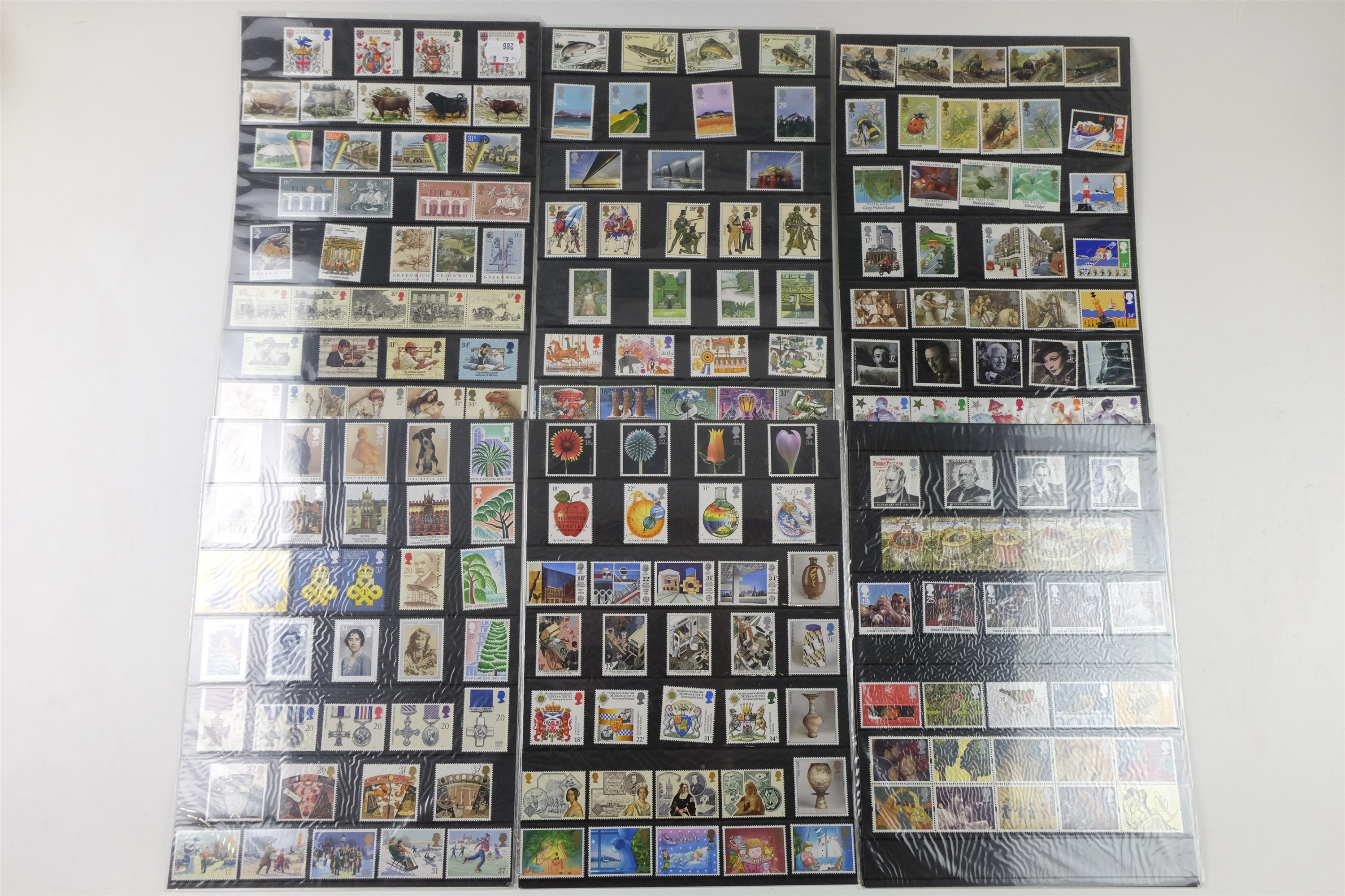 A collection of largely GB commemorative stamps, including Royal Mail Special Stamps 1986, 1990s and - Image 2 of 12