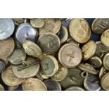 A quantity of Victorian and later military and Civil Defence buttons