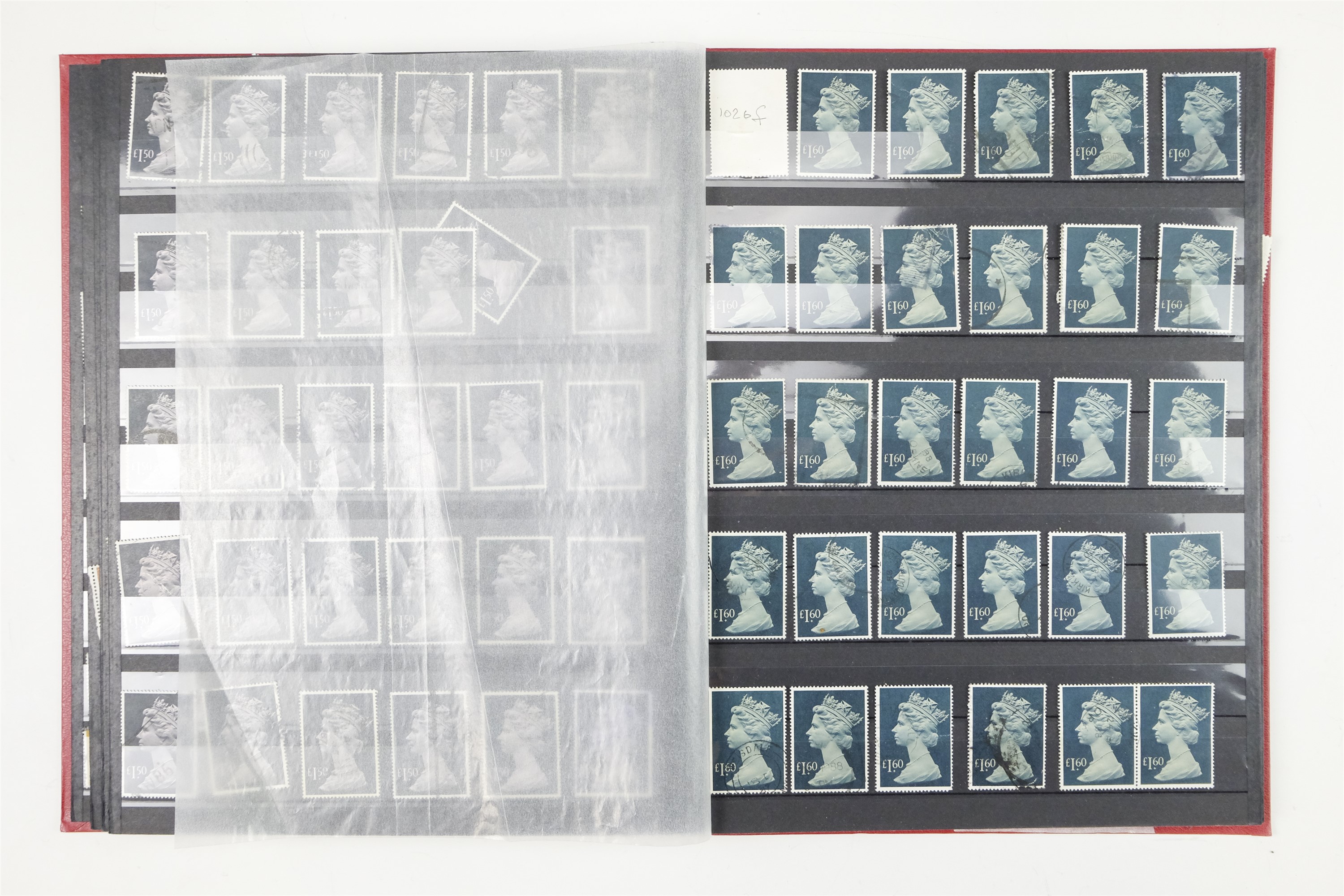 Six hingeless albums of largely GB QEII stamps, comprising definitives, commemoratives, decimal - Image 67 of 90