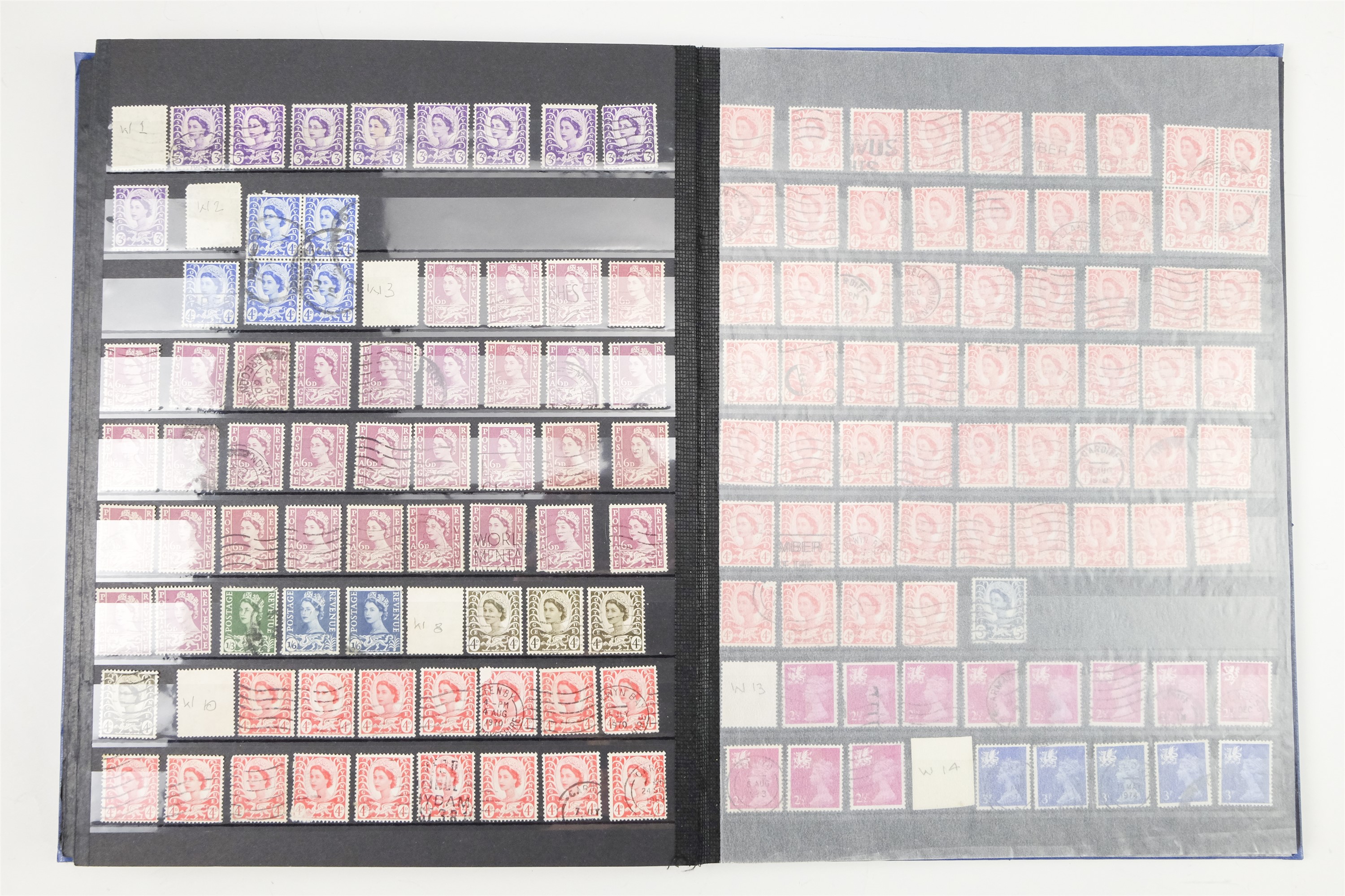 Six hingeless albums of largely GB QEII stamps, comprising definitives, commemoratives, decimal - Image 53 of 90
