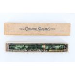 A vintage boxed Conway Stewart 388 fountain pen, having a green marbled body with lever fill and a